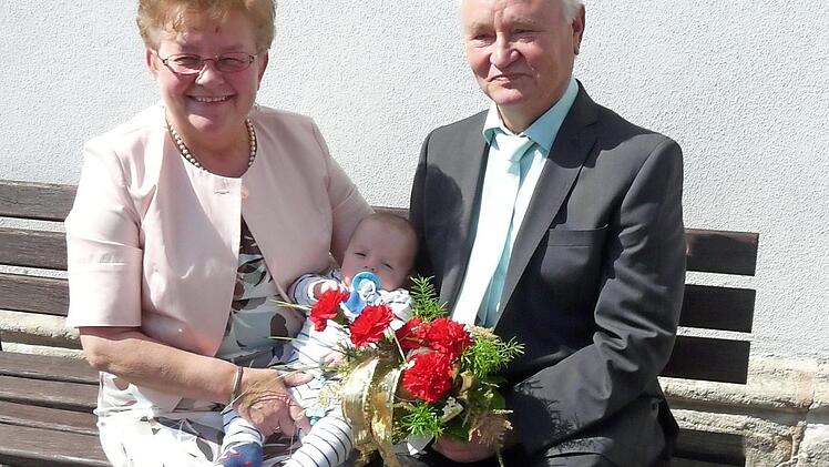 Das Jubelpaar Christa und Heinrich Hösch Foto: Paul Pöhlmann