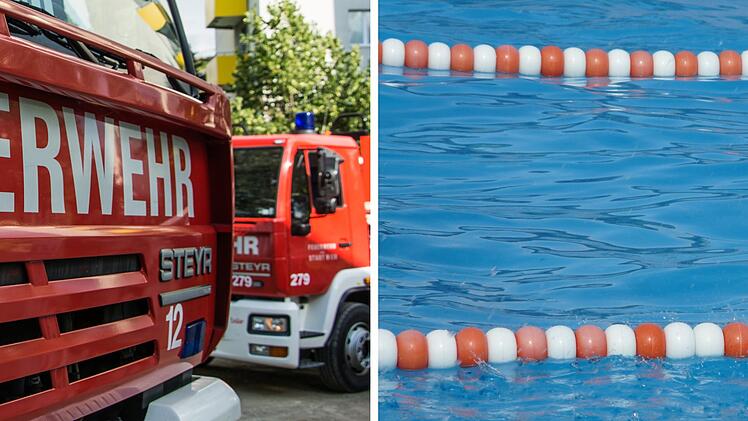 Feucht: Freibad mit 5000 Badeg&auml;sten wegen Brand ger&auml;umt - Verletzte