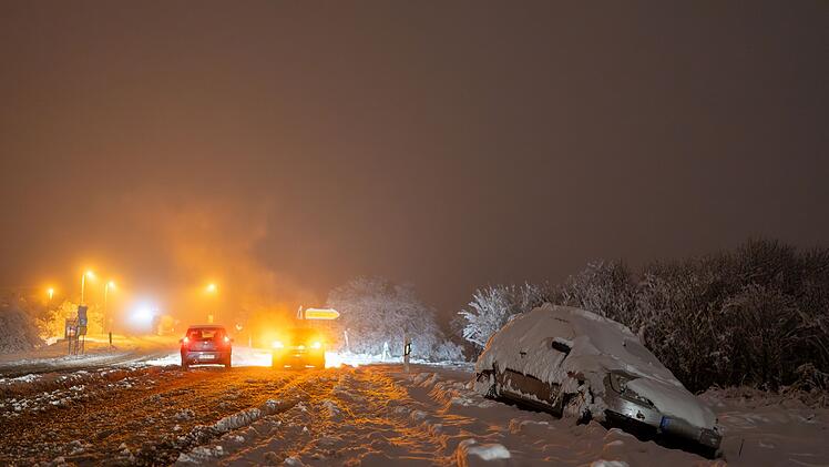 Wintereinbruch in Hessen