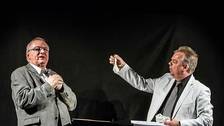 Impressionen vom Loriot-Abend mit dem "Ensemble Stilblüten" in NeustadtFoto: Jochen Berger