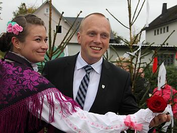 Auch Steinbachs Bürgermeister Thomas Löffler schwang das Tanzbein. Fotos: Veronika Schadeck