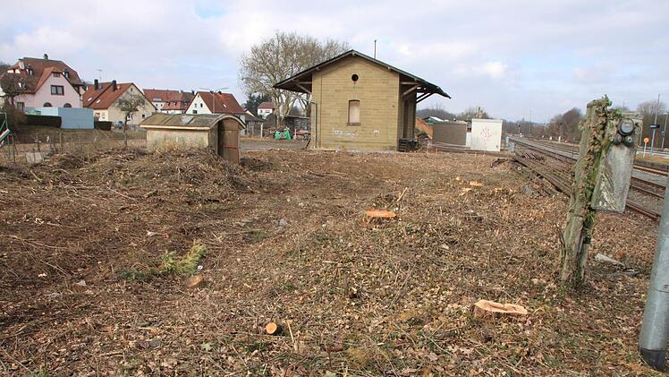 In diesem Bereich entsteht der neue barrierefreie Zugang.Heike Beudert