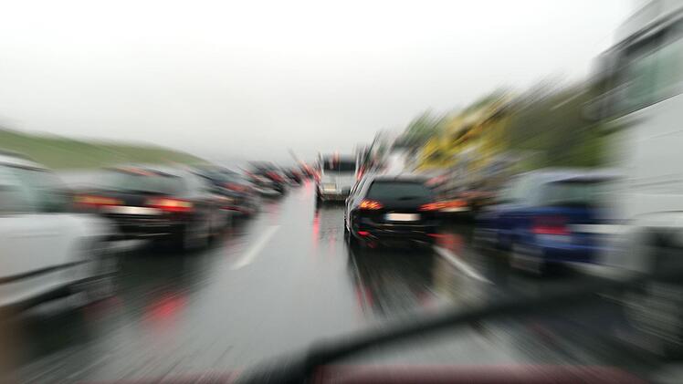 Auf der A3 in Unterfranken staut es sich. Symbolfoto: Adobe Stock/Stefan Weis