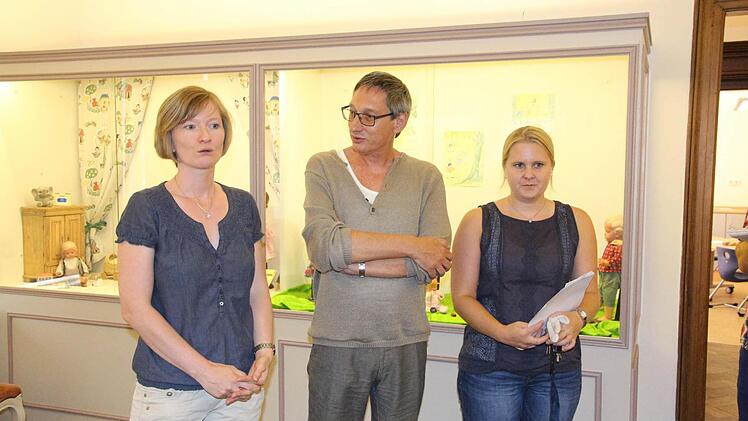 Die Museumsleiter (von links): Christine Spiller, Udo Leidner-Haber, Jana Burkart. Foto: Simone Bastian