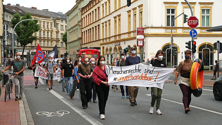 Bamberg: Demo f&uuml;r Seenotrettung am 07.08.2021