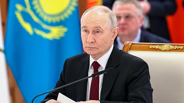 Russlands Pr&auml;sident Putin in Kasachstan