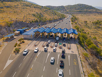 Mautstationen in Kroatien