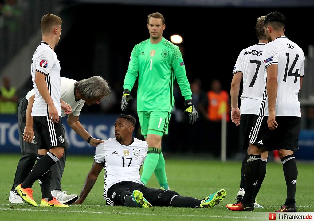 e bittere Niederlage der Deutschen