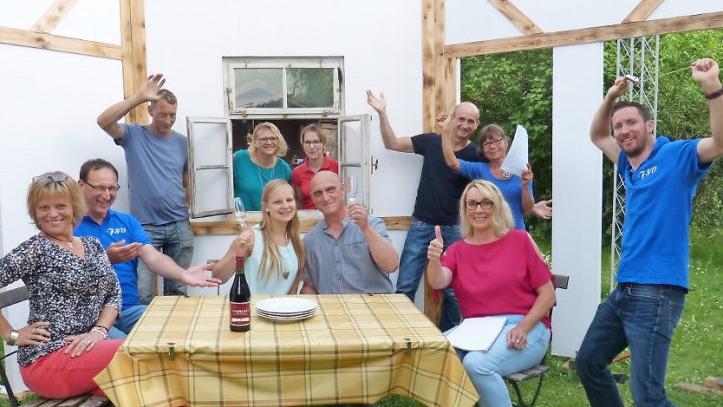 Die Schauspieler freuen sich schon sehr auf die Aufführungen.  Foto: Carmen Schwind