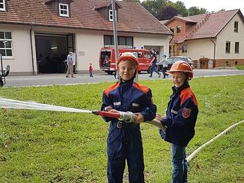 Die Jugendarbeit wird bei der Thundorfer Feuerwehr ganz gro&szlig; geschrieben.Archiv/ Philipp Bauernschubert