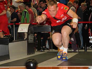 Timo Hoffmann schob im Finale gegen Serbien mit 671 Holz zwar sein bestes WM-Ergebnis, doch das war gegen den weltbesten Kegler Vilmos Zavarko zu wenig. In der Vorrunde hatte er ihn noch knapp besiegt. Foto: DKBC/Mario Dahmen