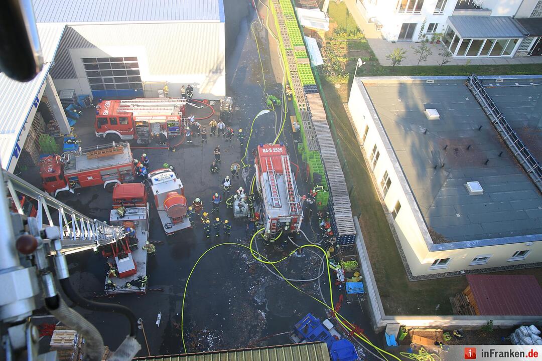 Brand bei der Brauerei Kaiserdom