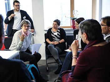 Beim Thema "Bildung und Kommunikation" wurde leidenschaftlich diskutiert.  Foto: Barbara Herbst