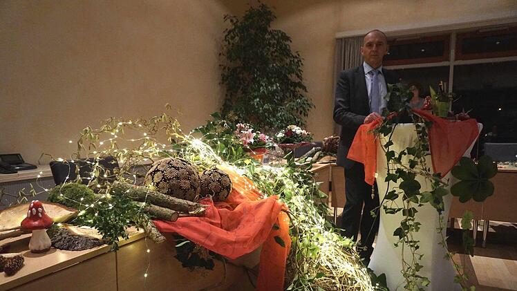 Beim Neujahrsempfang in WeisendorfRichard Sänger