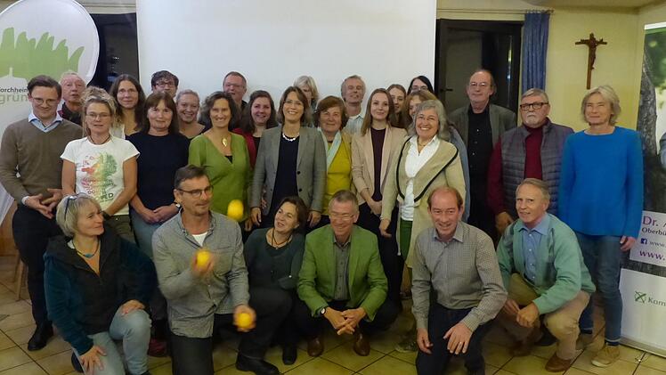 Die Stadtratskandidaten der Grünen Foto: Pauline Lindner