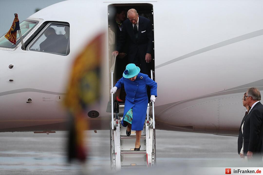 Britische Queen besucht Deutschland