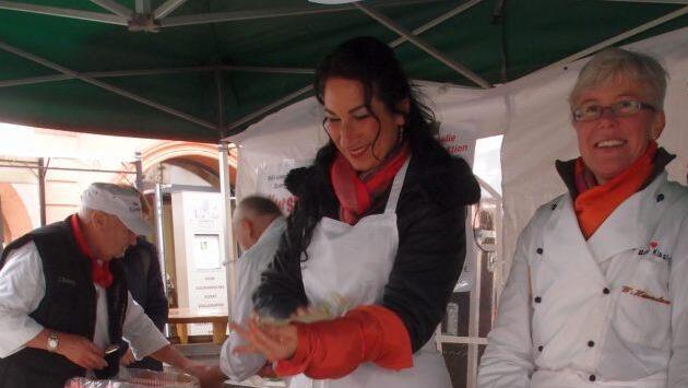 Christina Scheit und Martina Greubel (von links)