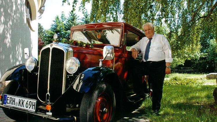 Kurt Knöttner hat es geschafft: Das Pracktstück ist fertig. Foto: privat