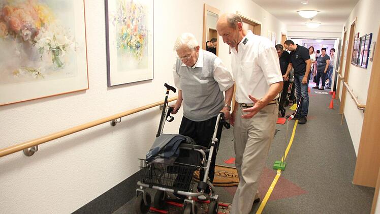 Edgar Kast hat Spaß daran, Senioren zu helfen.Heike Beudert
