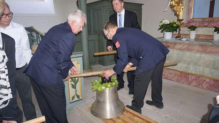 Glockenweihe in Eckarts. Foto: Marion Eckert