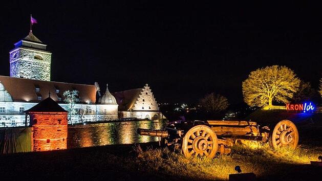 Die "Kronach leuchtet"-Organisatoren lassen erstmals in die Vorbereitungen ihres 2018er-Spektakels blicken. Die Festung wird sicher ein Blickfang. Foto: Karl-Heinz Wagner