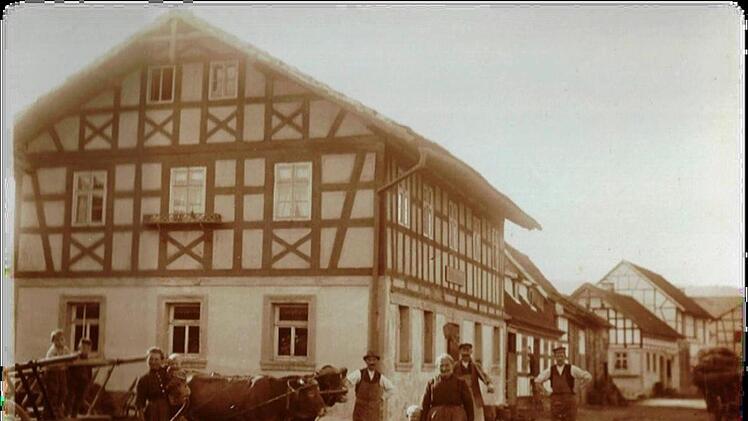 Gasthaus und Handlung Höhn Foto: aus der Chronik von Alexander Stich