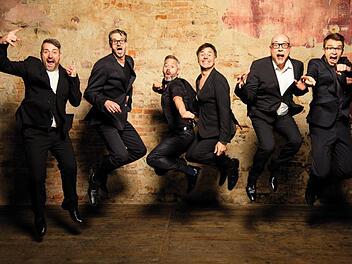 Die Jubiläumssaison im KKB beginnt am 7. Februar mit dem Auftritt von "Six Pack". Die A-cappella-Formation hat heuer ebenfalls etwas zu feiern, denn sie wird 30 Jahre alt. Foto: privat