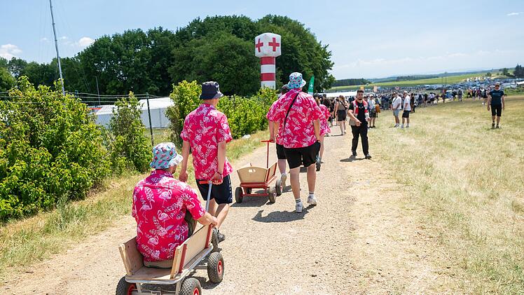 Anreisetag und Vorbereitungen Southside-Festival