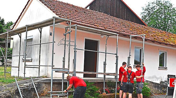 Neues Leben f&uuml;r das  Milchh&auml;usla in Arnstein gestartet