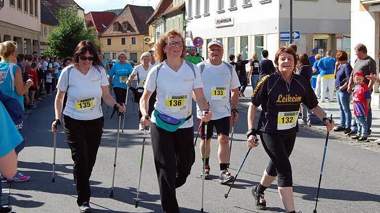 Besonders zahlreich waren die Nordic-Walker in diesem Jahr. Foto: Andreas Welz