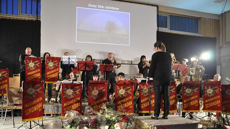 Mottokonzert des Schondraer Musikvereins. Peter Klopf