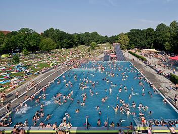 Der Sommer im Freibad