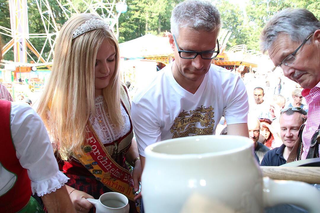 Auftakt des Forchheimer Annafests 2018