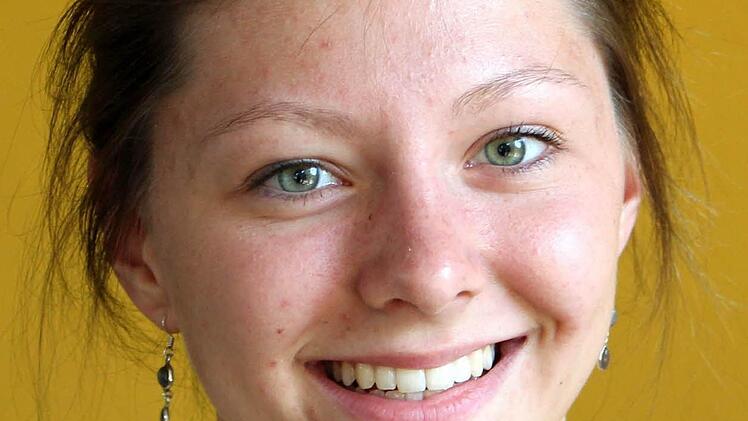 Gymnasiastin Katharina Schweiger: "Es macht uns allen riesig Spaß!" Foto: Pfannes