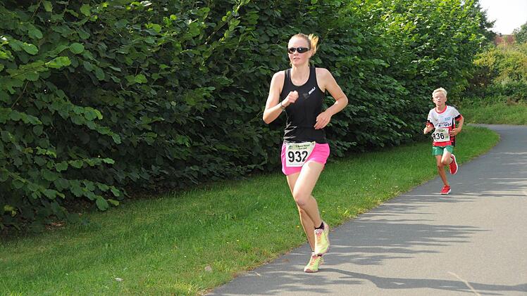 Inka Schaefer gewann den Jugendlauf. Foto: Michael Kraus