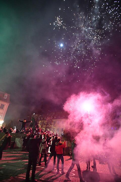Silvester: Bamberg begrüßt 2018