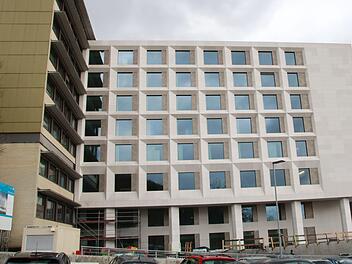 Der Neubau Süd am Klinikum. Foto: Jürgen Gärtner