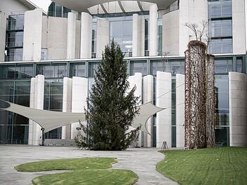 Weihnachtsbaum am Kanzleramt