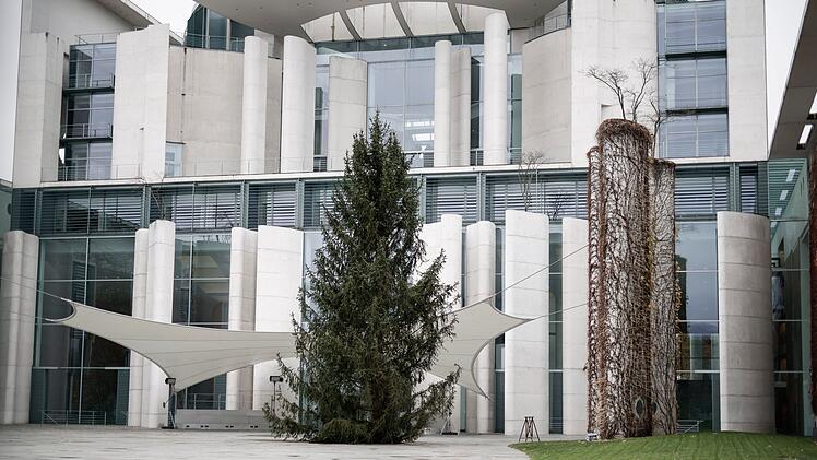 Weihnachtsbaum am Kanzleramt