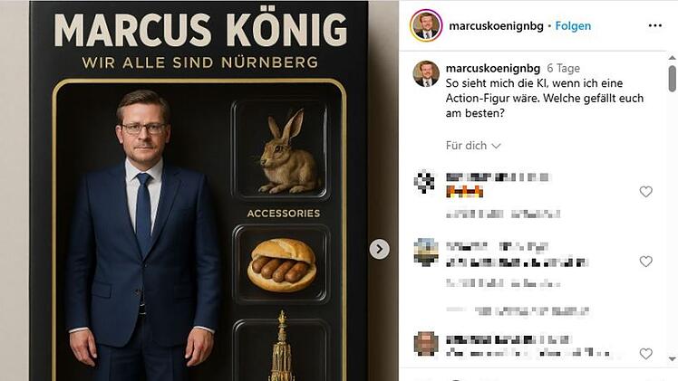 Dank KI: So sähen fränkische Politiker als Action-Figuren aus