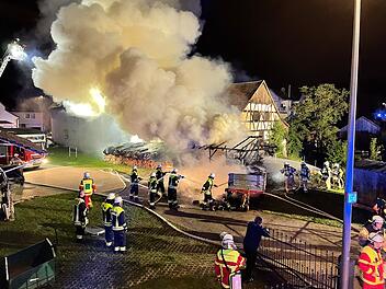 Feuerwehreinsatz im Lichtenfelser Ortsteil Mistelfeld