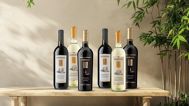 Die Toskana im Glas - mit sechs erlesenen Weinen im Paket.