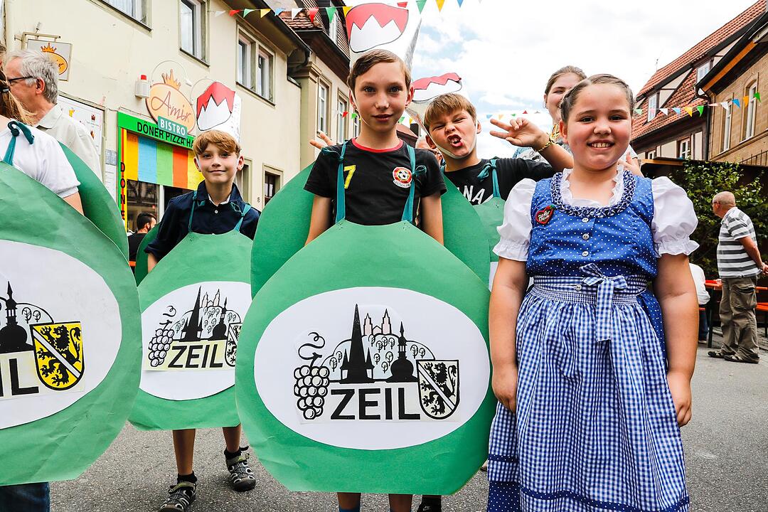 Weinfest-Eröffnung in Zeil am Main