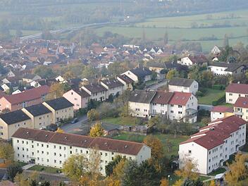 Wohnblocks einer Wohnungsbaugenossenschaft in nördlichen Franken. Symbolfoto: Wolfgang Dünnebier