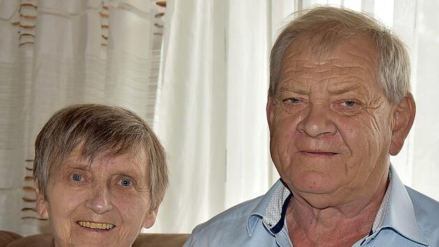 Vor 50 Jahren geheiratet; das Jubelpaar Anni und Alfons Geisel  Foto: cr