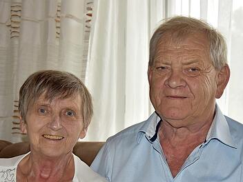 Vor 50 Jahren geheiratet; das Jubelpaar Anni und Alfons Geisel  Foto: cr