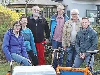 Der aktuelle Vorstand des ADFC Bamberg Foto: p