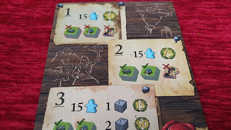 Spiele-Test Nebel über Carcassonne: Der Legespiel-Klassiker als kooperative Geisterjagd