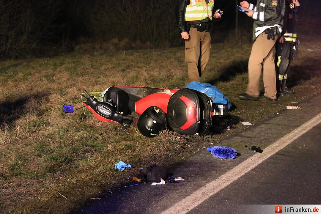 Schwerer Unfall zwischen Hirschaid und Altendorf