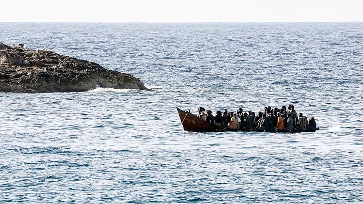 Migranten in Italien - Lampedusa